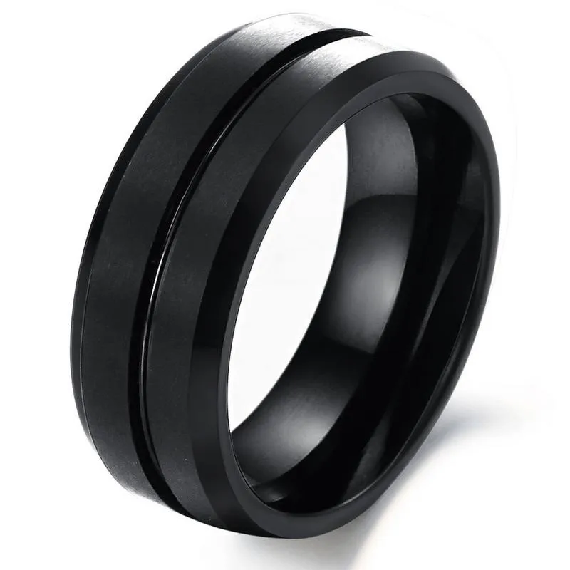 LIVVY 2017 New Retro Black tungsten titanium ring wedding ring men's jewelry jewelry wholesale classic
LIVVY 2017 New Retro Black tungsten titanium ring wedding ring men's jewelry jewelry wholesale classic