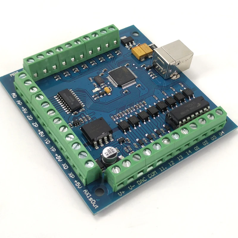 CNC MACH3 USB 4 оси 100 кГц USBCNC Гладкий шагового движения контроллера карты