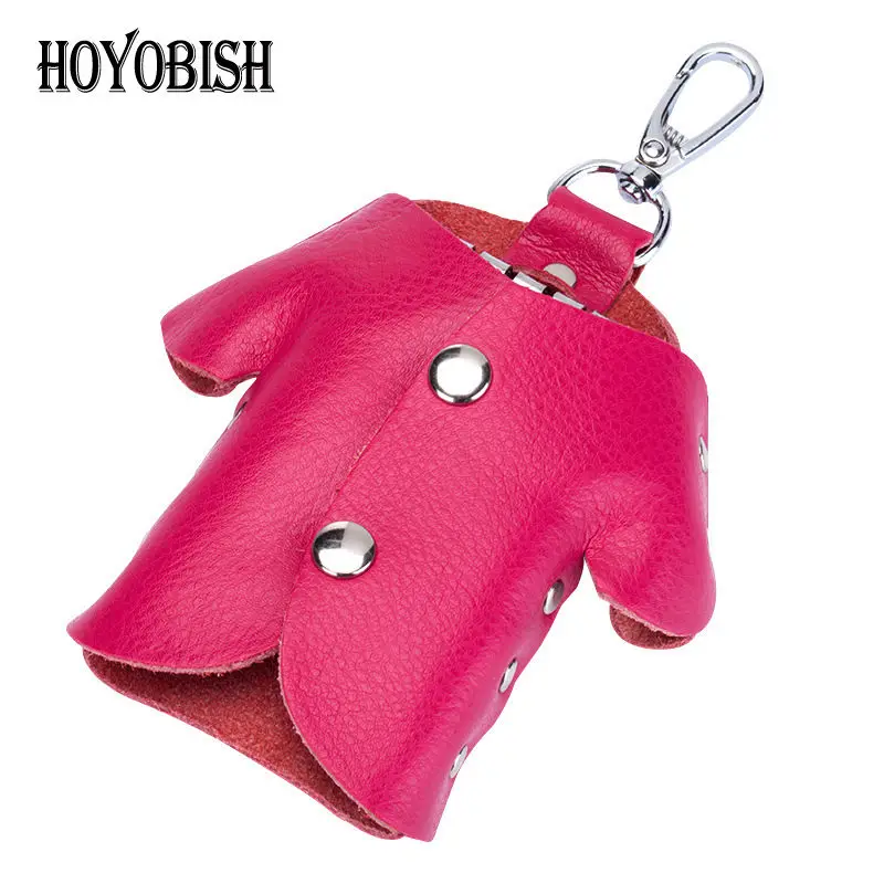 HOYOBISH Creative Design Clothes Shape Key Holder Organizer 100% Cow Leather Key Wallets Housekeeper Keychains porte cle OH192
HOYOBISH Creative Design Clothes Shape Key Holder Organizer 100% Cow Leather Key Wallets Housekeeper Keychains porte cle OH192