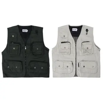 Multi-functional Pocket Fishing Vest Jacket Breathable Safety Mesh Outdoor Sports Photography Men Quick Dry Clothes
Multi-functional Pocket Fishing Vest Jacket Breathable Safety Mesh Outdoor Sports Photography Men Quick Dry Clothes
