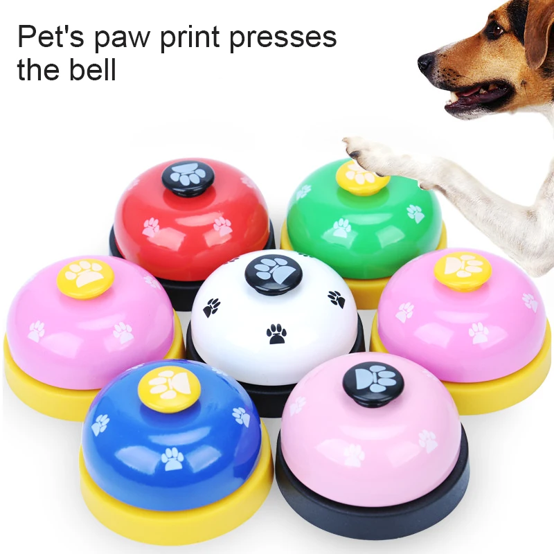 1 pcs Pet Toy Training Called Dinner Small Bell Footprint Ring Dog Accessories Toys For Teddy Puppy
1 pcs Pet Toy Training Called Dinner Small Bell Footprint Ring Dog Accessories Toys For Teddy Puppy