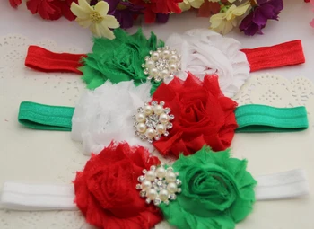 24pcs/lot Christmas Red Green White Shabby Flowers Rhinestone Elastic Headband, Hair Accessory Free Shiping
24pcs/lot Christmas Red Green White Shabby Flowers Rhinestone Elastic Headband, Hair Accessory Free Shiping