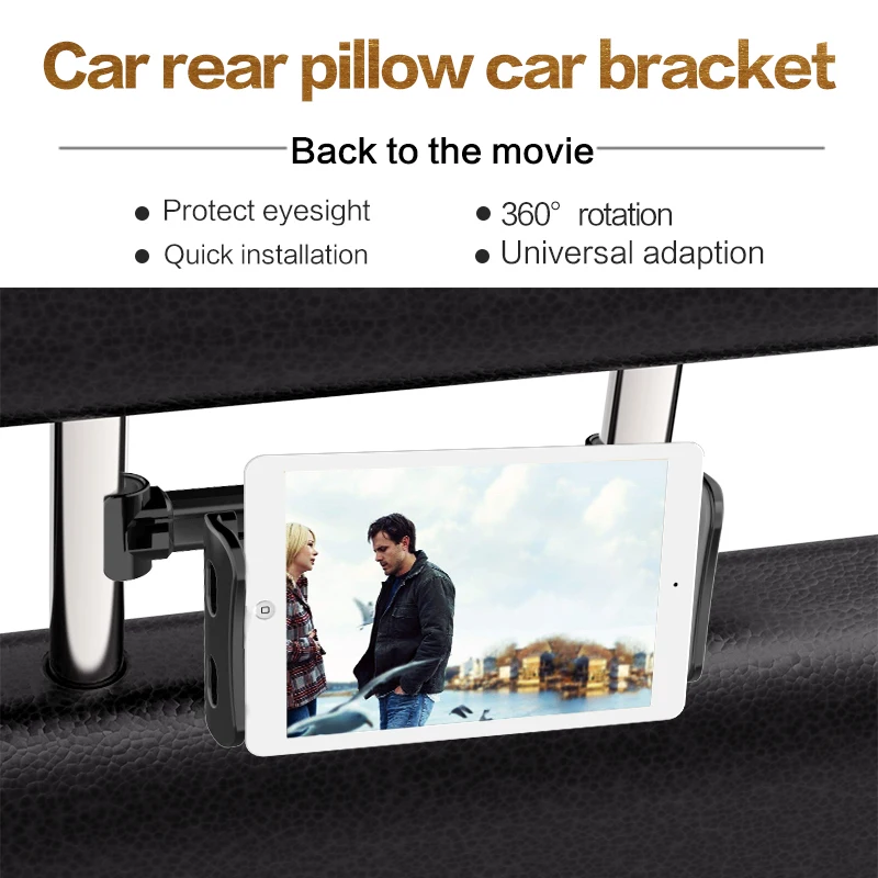 Car Headrest Mobile Phone Holder Bracket Rear Seat Mobile Phone Tablet PC Bracket Stand Rear Bracket Lazy Stent New
Car Headrest Mobile Phone Holder Bracket Rear Seat Mobile Phone Tablet PC Bracket Stand Rear Bracket Lazy Stent New