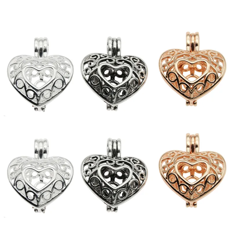 10pcs mixed color Heart Pearl Cage Locket Pendants Trendy Aromatherapy Essential Oil Diffuser Necklace Locket For DIY Jewelry
10pcs mixed color Heart Pearl Cage Locket Pendants Trendy Aromatherapy Essential Oil Diffuser Necklace Locket For DIY Jewelry