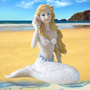 Modern Sexy Mermaid Home decor Handmade tabletop crafts resin miniatures Figurines fairy garden fish tank decor Wedding Gifts
Modern Sexy Mermaid Home decor Handmade tabletop crafts resin miniatures Figurines fairy garden fish tank decor Wedding Gifts
