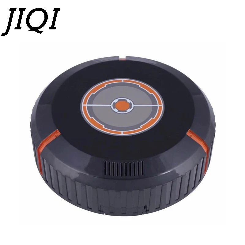 JIQI Suction Vacuum Cleaner Robot Mini Cleaning Sweeper Aspirator Floor Corners Dust Catcher Collector Microfiber Sweeping Mop | Бытовая