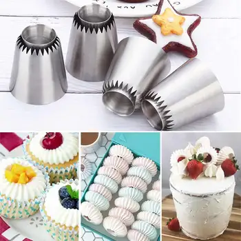 Pastry Nozzles Stainless Steel Cream Decorating Cake Tools Boquillas Para Reposteria Piping Nozzles Spuitzak Cookies Molds
Pastry Nozzles Stainless Steel Cream Decorating Cake Tools Boquillas Para Reposteria Piping Nozzles Spuitzak Cookies Molds
