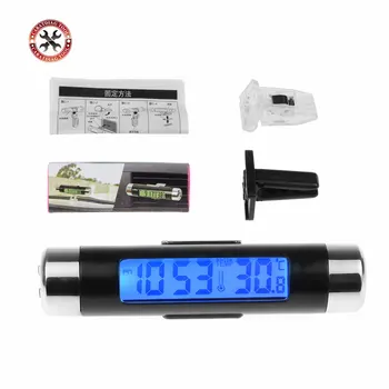 High Quality 2in1 LED Digital Car Clock Thermometer Temperature Auto LCD Backlight For Most cars Free Shipping
High Quality 2in1 LED Digital Car Clock Thermometer Temperature Auto LCD Backlight For Most cars Free Shipping