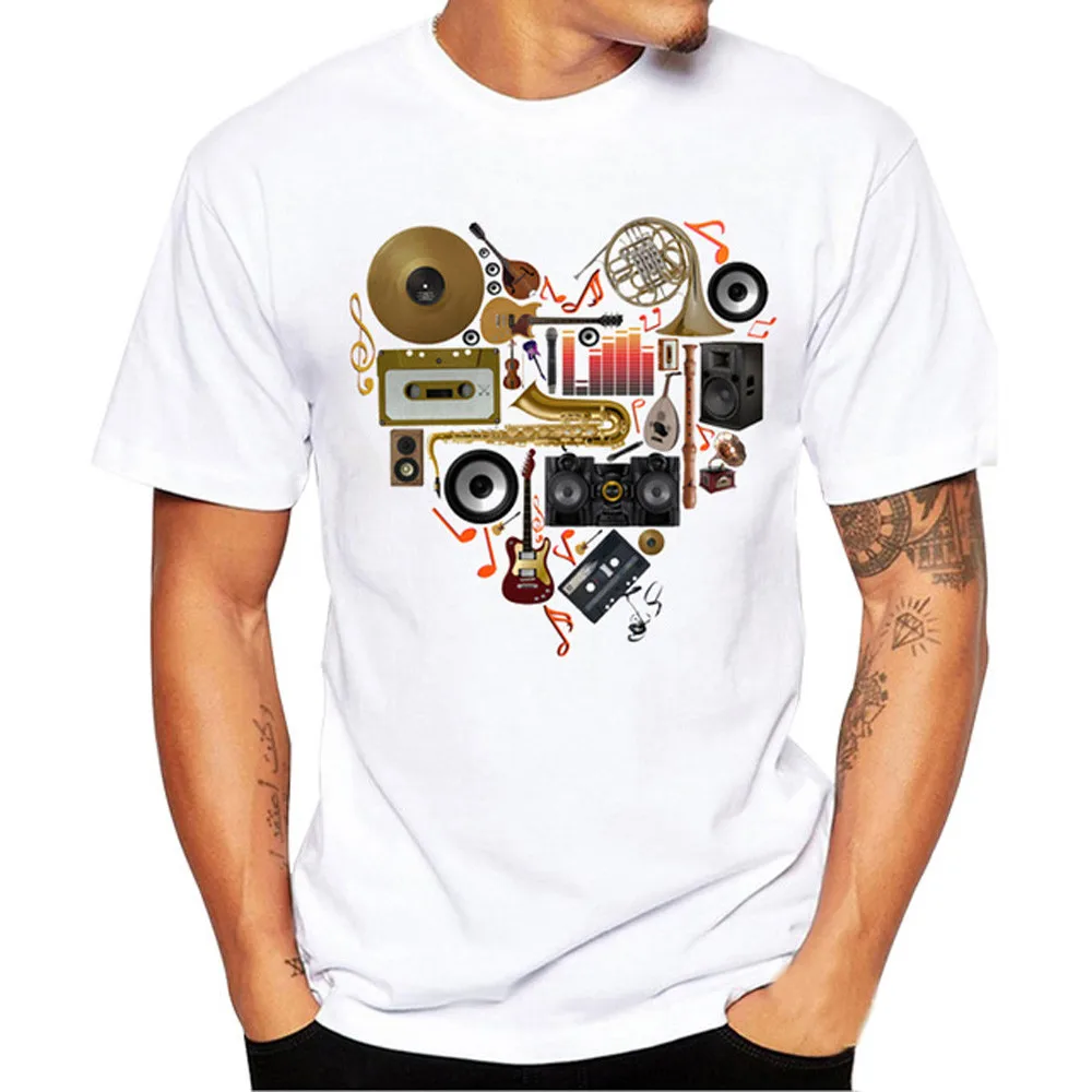 Feitong Men Printing Tees Shirt Short Sleeve T Shirt Blouse Modal O-Neck Heart Printed White New Oversize T Shirt Fashion
Feitong Men Printing Tees Shirt Short Sleeve T Shirt Blouse Modal O-Neck Heart Printed White New Oversize T Shirt Fashion