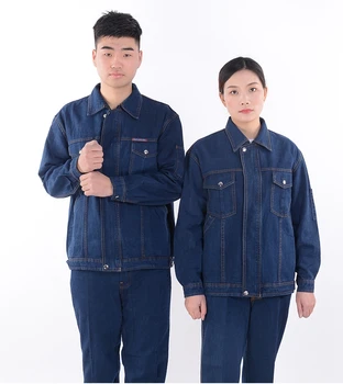 4XL Denim Workwear Large Size Outside Unisex Long Sleeve Suit Welded Fireproof Sputtering Sweat-absorbing High Quality Workwear
4XL Denim Workwear Large Size Outside Unisex Long Sleeve Suit Welded Fireproof Sputtering Sweat-absorbing High Quality Workwear