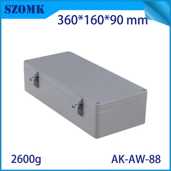 Aluminum Waterproof Connectors Distribution Box for Electronics Diy Design Weatherproof Project Case 360x160x90mm Outdoor Use
Aluminum Waterproof Connectors Distribution Box for Electronics Diy Design Weatherproof Project Case 360x160x90mm Outdoor Use