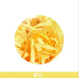 Big Promotion ! Hot Sale ! Paper Padding ! Candy box crushed silk shredded paper wire shredded paper gift box filler 20g/Pack
Big Promotion ! Hot Sale ! Paper Padding ! Candy box crushed silk shredded paper wire shredded paper gift box filler 20g/Pack