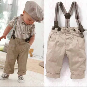 Baby's Sets Baby Clothing baby boy's two pieces sets T shirts+suspender trousers cotton 80cm-100cm baby apparel whole sale new
Baby's Sets Baby Clothing baby boy's two pieces sets T shirts+suspender trousers cotton 80cm-100cm baby apparel whole sale new