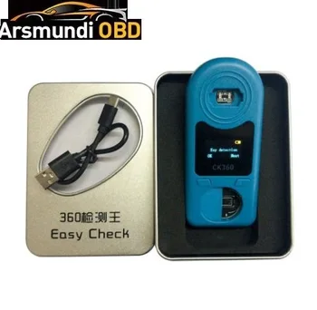 CK360 Easy Check Remote Control Key Tester 46 4d 48 47 49 4A MQB 8C 64 4C for Frequency 315Mhz-868Mhz Key Chip & Battery 3 in 1
CK360 Easy Check Remote Control Key Tester 46 4d 48 47 49 4A MQB 8C 64 4C for Frequency 315Mhz-868Mhz Key Chip & Battery 3 in 1