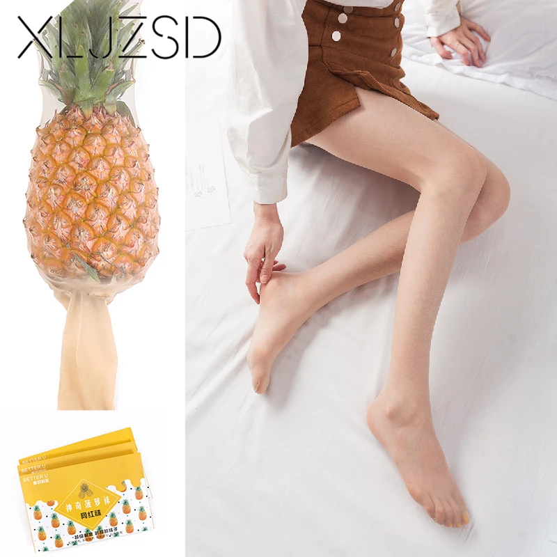 XLJZSD 1pair 2019 New Arrival Women Ultrathin Pineapple Silk Stockings Nylon Spring & Summer Free Size Hot Sale XZW029
XLJZSD 1pair 2019 New Arrival Women Ultrathin Pineapple Silk Stockings Nylon Spring & Summer Free Size Hot Sale XZW029
