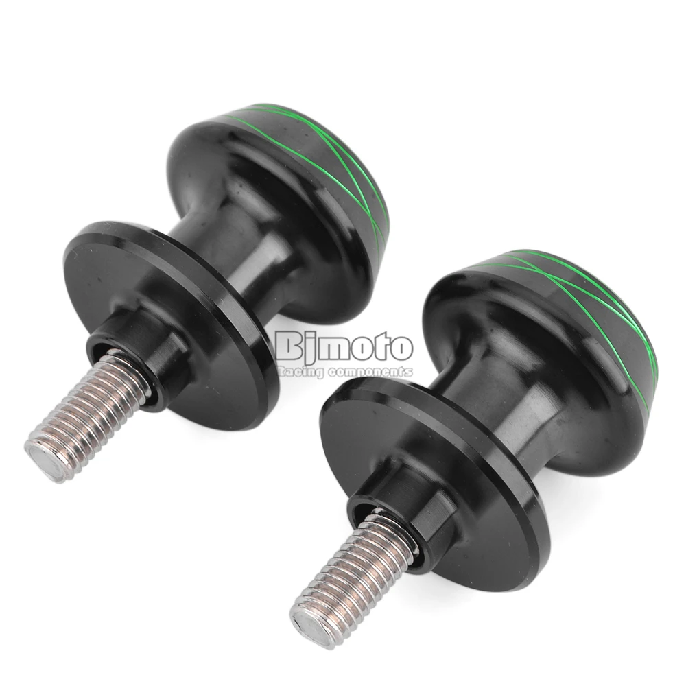 Universal CNC Aluminum Motorcycle Swingarm Sliders (2)