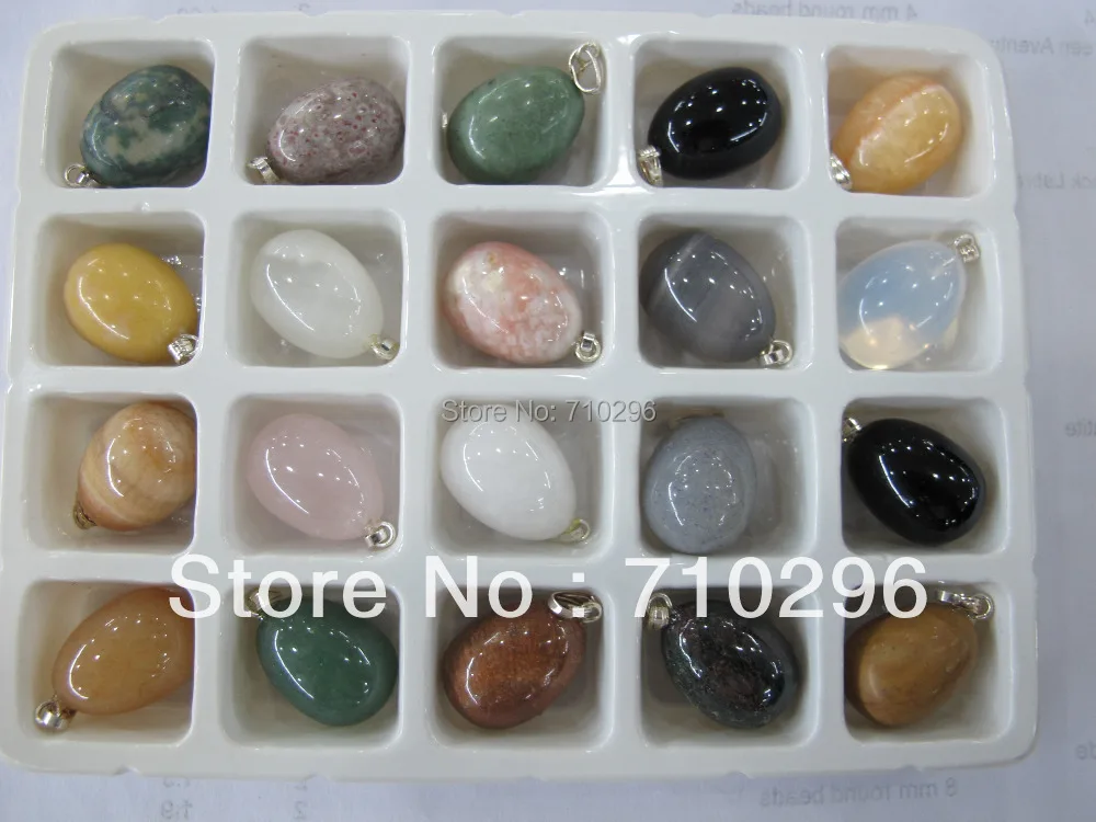 Natural stone eggs pendants wholesale lot mixed agat e sodalite rose pink quartz crystal Multi stone fit genuine stone necklace
Natural stone eggs pendants wholesale lot mixed agat e sodalite rose pink quartz crystal Multi stone fit genuine stone necklace