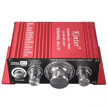 Sale Mini 2CH Hi-Fi Stereo Amplifier Booster Support DVD CD MP3 Input for Car Motorcycle Home
Sale Mini 2CH Hi-Fi Stereo Amplifier Booster Support DVD CD MP3 Input for Car Motorcycle Home