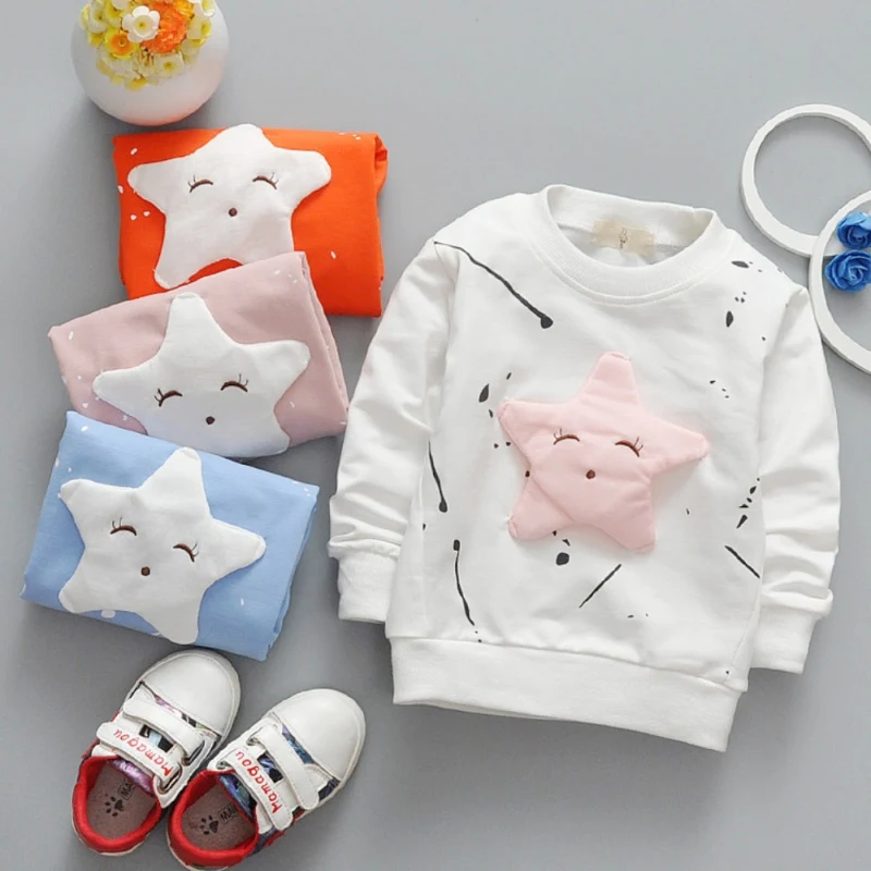 2019 Fashion Children Cartoon Long Sleeved T-shirt all-match Korean Star Girl Jacket Direct Foreign Trade New
2019 Fashion Children Cartoon Long Sleeved T-shirt all-match Korean Star Girl Jacket Direct Foreign Trade New