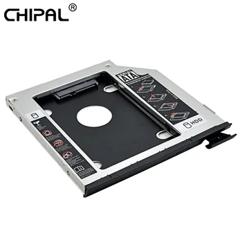 CHIPAL 2nd HDD Caddy 9.5MM SATA III Dual LED Ejector Customized for Dell Latitude E6440 E6540 and Precision M2800 DVD-ROM
CHIPAL 2nd HDD Caddy 9.5MM SATA III Dual LED Ejector Customized for Dell Latitude E6440 E6540 and Precision M2800 DVD-ROM