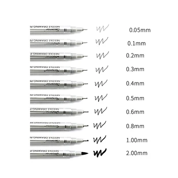 Superior 10Pcs Needle Drawing Pen Waterproof Pigment Fineline Sketch Marker Brush Pen for Office School Writing Art Supplier
Superior 10Pcs Needle Drawing Pen Waterproof Pigment Fineline Sketch Marker Brush Pen for Office School Writing Art Supplier