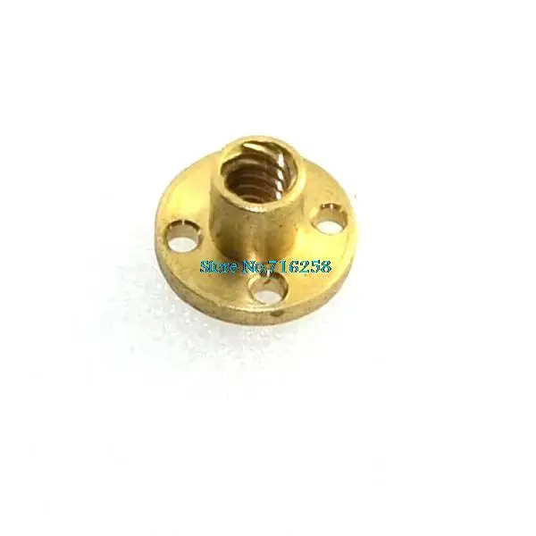 3D printer parts Copper Trapezoidal Screw Nut for T8 Screw T8 nuts stepper motor, rail screw
3D printer parts Copper Trapezoidal Screw Nut for T8 Screw T8 nuts stepper motor, rail screw