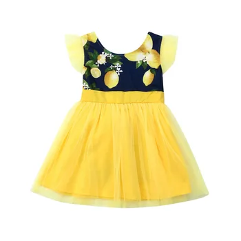 2019 Newborn Infant Baby Girls Tutu Dress Sleeveless Dress Bowknot Lemon Party Prom Casual Clothes Kids Outfits Summer
2019 Newborn Infant Baby Girls Tutu Dress Sleeveless Dress Bowknot Lemon Party Prom Casual Clothes Kids Outfits Summer