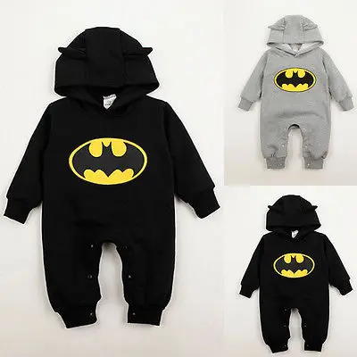New Sleepwear Boys Romper Newborn Hoodies Batman Winter Cotton Newborn Warm Kids One-piece Long Sleeve Homewear Sleepsuit 3-24M
New Sleepwear Boys Romper Newborn Hoodies Batman Winter Cotton Newborn Warm Kids One-piece Long Sleeve Homewear Sleepsuit 3-24M