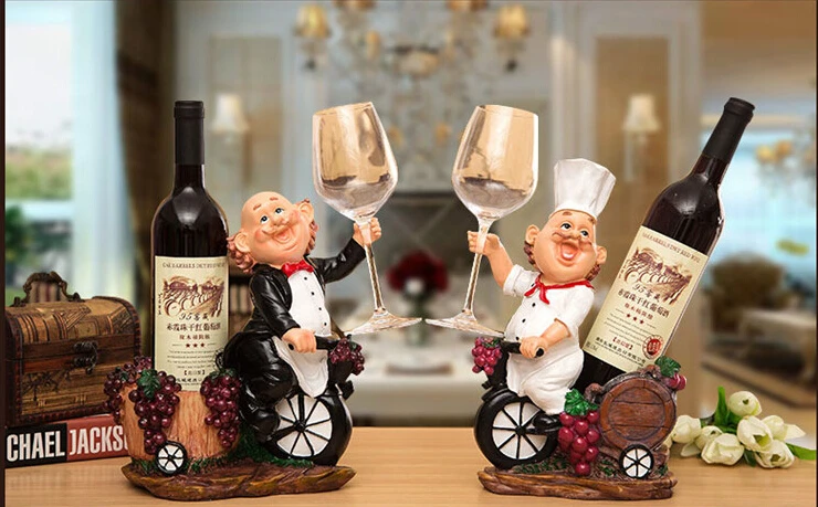 2019 European chefs creative wine rack wine rack wine cooler home artwork modern living room decorations ornaments
2019 European chefs creative wine rack wine rack wine cooler home artwork modern living room decorations ornaments