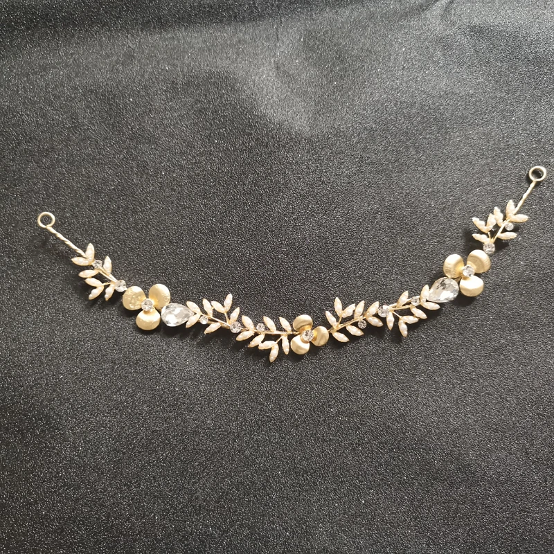 Gorgeous Baroque Gold Crystal Rhinestones Pearls Flower Wedding Hair accessories Hair Vine Bridal Headband Bridesmaids Jewelry
Gorgeous Baroque Gold Crystal Rhinestones Pearls Flower Wedding Hair accessories Hair Vine Bridal Headband Bridesmaids Jewelry
