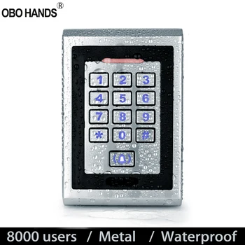 125KHz RFID Keypad IP65 Waterproof Access Control Board Rainproof Metal EM ID Card Reader + 10 keys for Door Lock System WG26/34
125KHz RFID Keypad IP65 Waterproof Access Control Board Rainproof Metal EM ID Card Reader + 10 keys for Door Lock System WG26/34