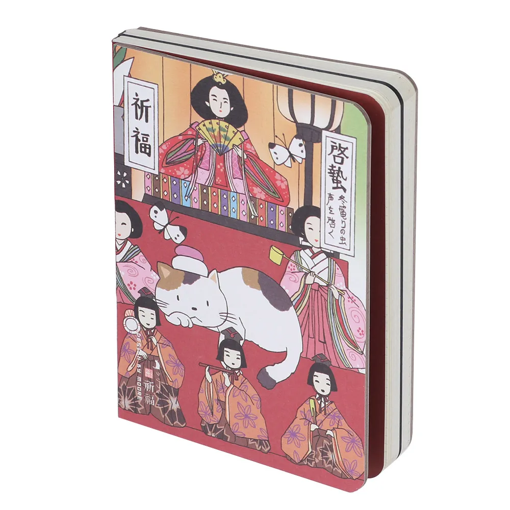 Cute Japanese Cat Pattern Monthly Planner Notebook Study Journal Diary Memo Traveler Notebook
Cute Japanese Cat Pattern Monthly Planner Notebook Study Journal Diary Memo Traveler Notebook