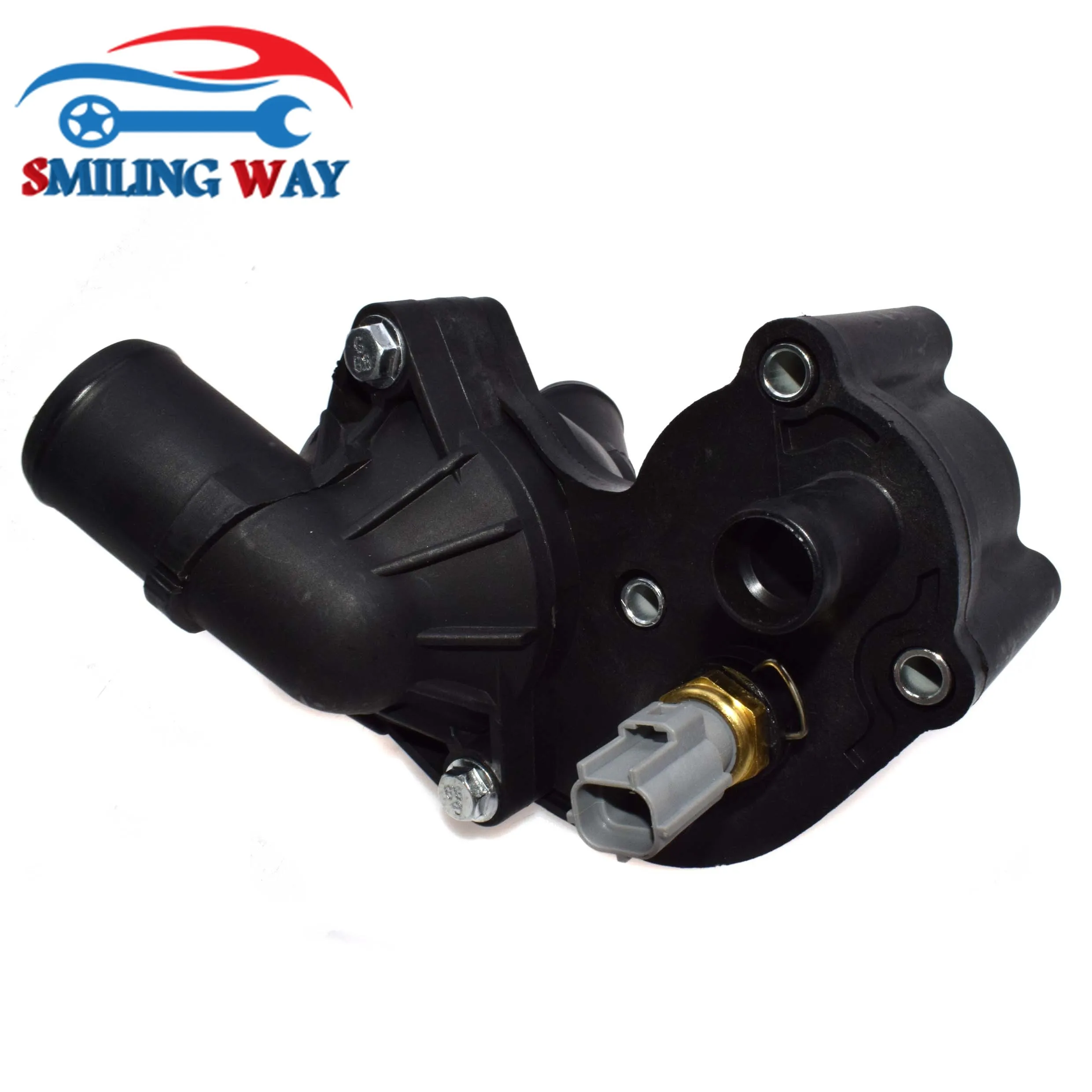 SMILING WAY# Coolant Thermostat Housing W/ Sensor Assembly For Ford Explorer & Mercury Mountaineer 2002-2010 V6 4.0L 2L2Z8592BA
SMILING WAY# Coolant Thermostat Housing W/ Sensor Assembly For Ford Explorer & Mercury Mountaineer 2002-2010 V6 4.0L 2L2Z8592BA