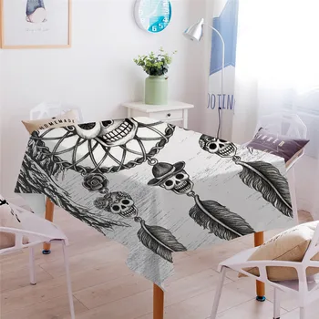 Sugar Skulls Tablecloth Retro Dreamcatcher With Wings Waterproof Table Cloth Mandala Gothic Decorative Table Cover
Sugar Skulls Tablecloth Retro Dreamcatcher With Wings Waterproof Table Cloth Mandala Gothic Decorative Table Cover
