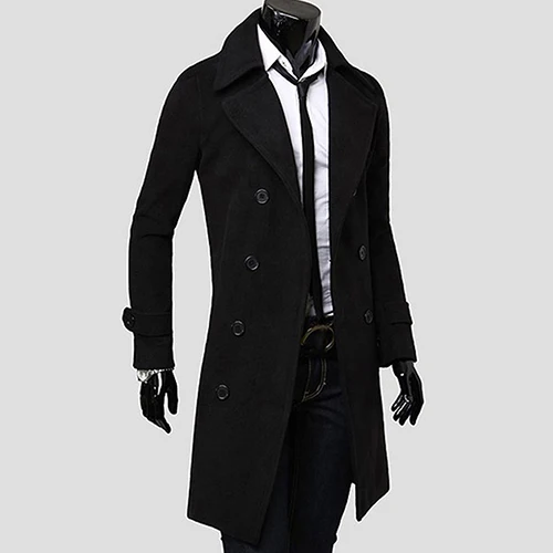 Men Casual Fashion Autumn Winter Warm Double-breasted Slim Long Dust Coat Jacket
Men Casual Fashion Autumn Winter Warm Double-breasted Slim Long Dust Coat Jacket