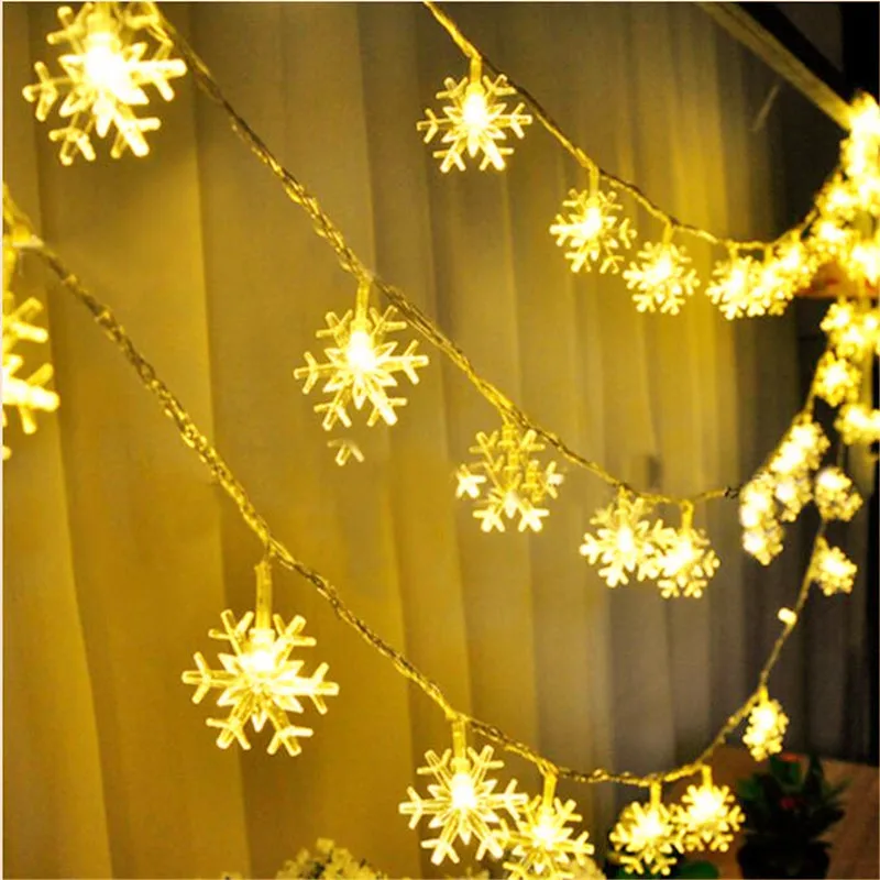100LED Snowflake String Light Waterproof Fairy Light Curtain Home Wedding Party Easter Garden Bedroom Ornament Bookcase Fixture
100LED Snowflake String Light Waterproof Fairy Light Curtain Home Wedding Party Easter Garden Bedroom Ornament Bookcase Fixture