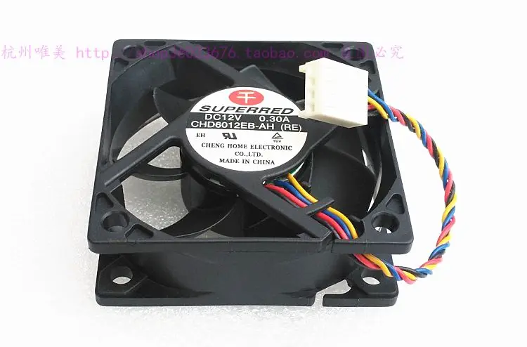NEW SUPERRED CHD6012EB-AH(RE) 6020 6CM Double Ball bearing Temperature control silence cooling fan
NEW SUPERRED CHD6012EB-AH(RE) 6020 6CM Double Ball bearing Temperature control silence cooling fan