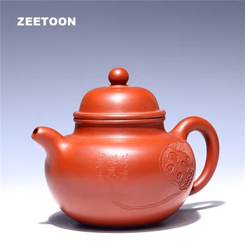 240cc Authentic Yixing Teapot Lotus Drop-ball Pot Tea Maker Teaware Vintage Kung Fu Tea Set Purple Clay Tea Pot Zisha Home Decor
240cc Authentic Yixing Teapot Lotus Drop-ball Pot Tea Maker Teaware Vintage Kung Fu Tea Set Purple Clay Tea Pot Zisha Home Decor