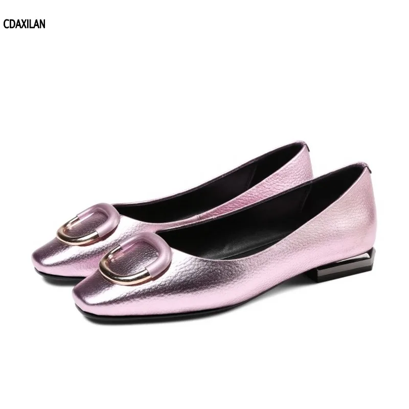 CDAXILAN new arrivals women flats shoes genuine cow leather square toe sweet girls casual shoe ladies party summer shallow shoes
CDAXILAN new arrivals women flats shoes genuine cow leather square toe sweet girls casual shoe ladies party summer shallow shoes