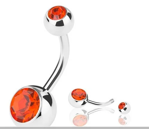 316L Stainless Steel Crystal Rhinestone Navel Piercing Surgical Belly Button Ring Body Jewelry Percing Navel Piercings For Women
316L Stainless Steel Crystal Rhinestone Navel Piercing Surgical Belly Button Ring Body Jewelry Percing Navel Piercings For Women