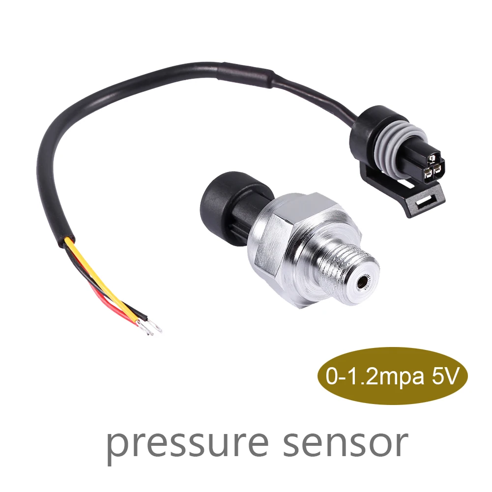 G1/4 Inch Pressure Transducer Sensor DC5V 0-1.2 MPa Pressure Transducer Sensor Oil Fuel Diesel Gas Water Air
G1/4 Inch Pressure Transducer Sensor DC5V 0-1.2 MPa Pressure Transducer Sensor Oil Fuel Diesel Gas Water Air