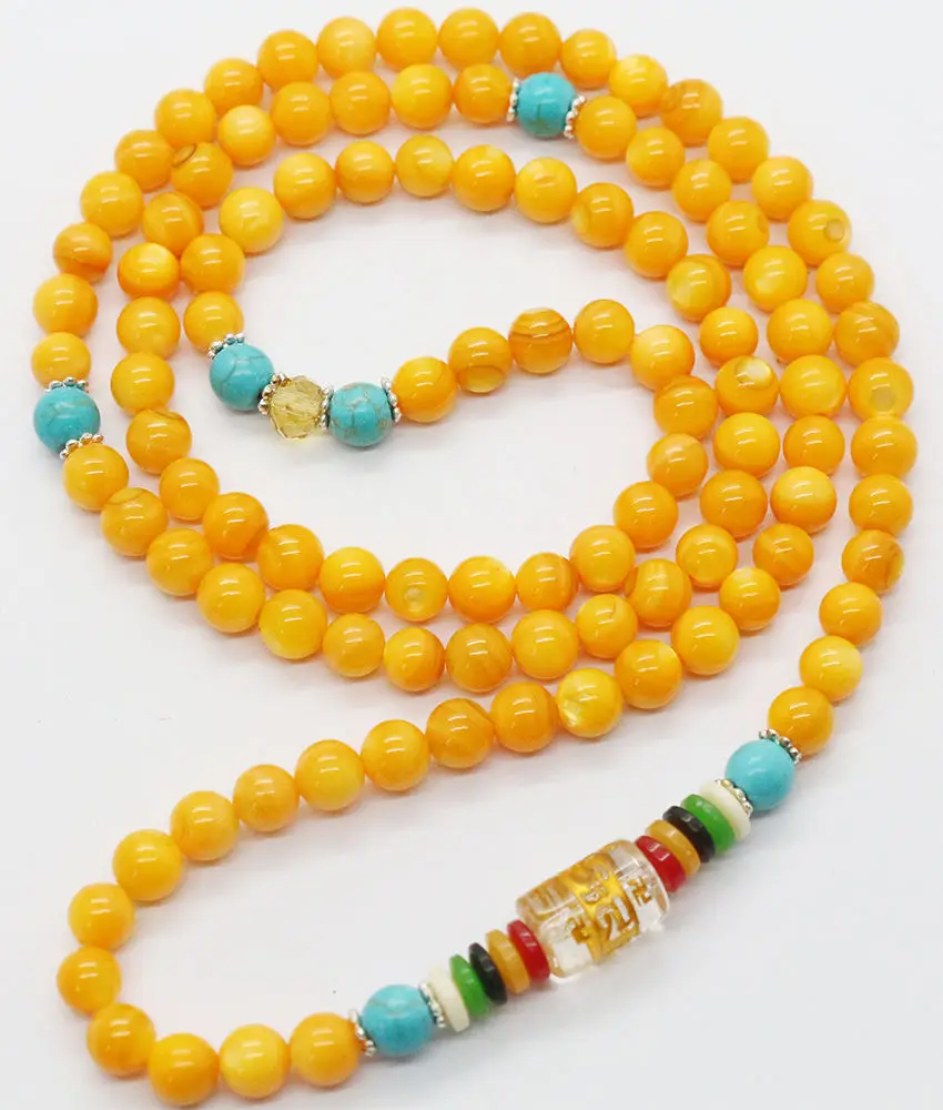 ddh001722 6mm Tibet Buddhist Gold Tridacna 108 Prayer Beads Mala Necklace Bracelace 925 Silver Water drop zircon gem Onxy stone
ddh001722 6mm Tibet Buddhist Gold Tridacna 108 Prayer Beads Mala Necklace Bracelace 925 Silver Water drop zircon gem Onxy stone