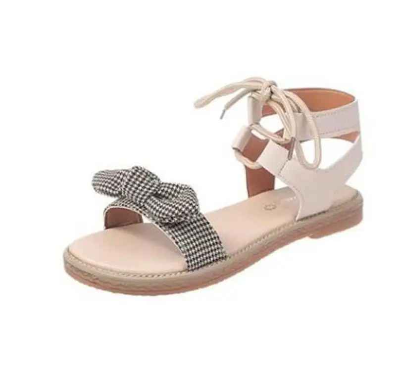 Korean Version Of The Word Buckle Women's Sandals Summer Flat 2019 New Soft Bottom Casual Bow Wild Student Beach Shoes
Korean Version Of The Word Buckle Women's Sandals Summer Flat 2019 New Soft Bottom Casual Bow Wild Student Beach Shoes