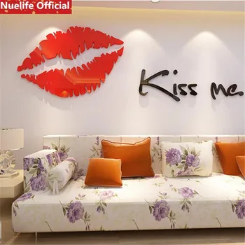 Kiss love pattern acrylic stereo wall stickers wedding room bedroom TV background sofa wall bed decoration 3D wall stickers
Kiss love pattern acrylic stereo wall stickers wedding room bedroom TV background sofa wall bed decoration 3D wall stickers