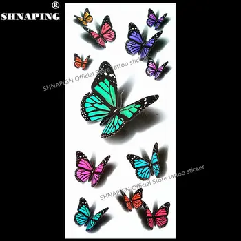 SHNAPIGN 3d Temporary Tattoo Body Art Flash Tattoo Stickers 19*9cm Waterproof Styling Tatoo Home Decor Sticker Amazing Butterfly
SHNAPIGN 3d Temporary Tattoo Body Art Flash Tattoo Stickers 19*9cm Waterproof Styling Tatoo Home Decor Sticker Amazing Butterfly