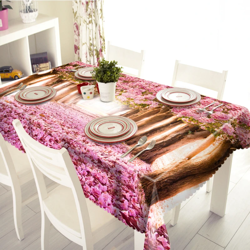3D Tablecloth Merry Christmas Blooming Cherry Trees Pattern Waterproof Cloth Thicken Rectangular and Round Wedding Table Cloth
3D Tablecloth Merry Christmas Blooming Cherry Trees Pattern Waterproof Cloth Thicken Rectangular and Round Wedding Table Cloth
