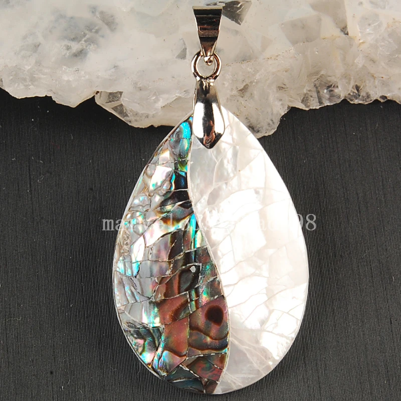 Free shipping Fashion Jewelry New Zealand Ablone Mother of pearl Shell Water Drop Pendant Bead MC3593
Free shipping Fashion Jewelry New Zealand Ablone Mother of pearl Shell Water Drop Pendant Bead MC3593
