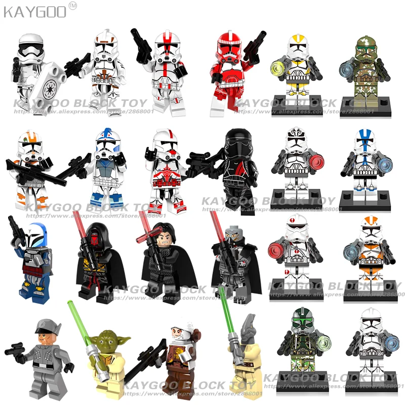 Last Jedi New Star Series Space Wars 8 CLONE STORM TROOPER SOLIDER Empire Royal Guard Snoke kids toys Block Brick Set Model
Last Jedi New Star Series Space Wars 8 CLONE STORM TROOPER SOLIDER Empire Royal Guard Snoke kids toys Block Brick Set Model