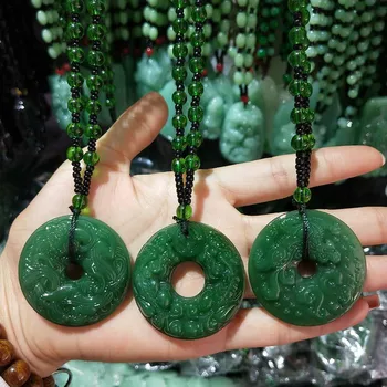 3pc direct sale Jade Necklace safety button dragon raccoon animal jade necklace pendant national style jewelry
3pc direct sale Jade Necklace safety button dragon raccoon animal jade necklace pendant national style jewelry