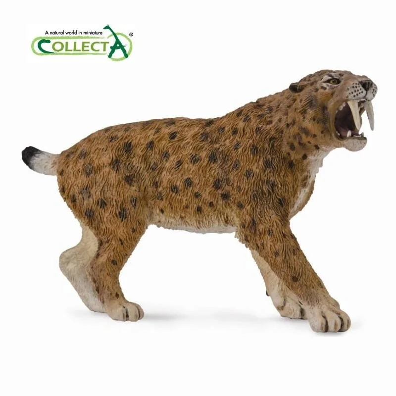 Original CollectA Smilodon saber-toothed tiger Classic Toys For Boys Animal Figure Model Doll 88715
Original CollectA Smilodon saber-toothed tiger Classic Toys For Boys Animal Figure Model Doll 88715